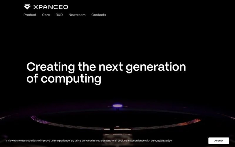 Site web XPANCEO realise par La France Digitale